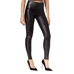 SPANX Moto Faux Leather Leggings